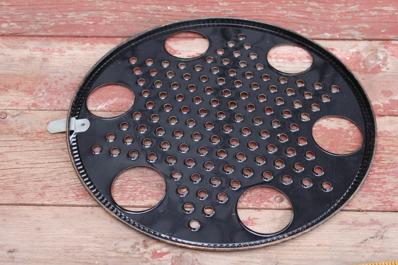 photo of vintage metal game board Chinese Checkers Ohio Art colorful star on black wall art hanging #5