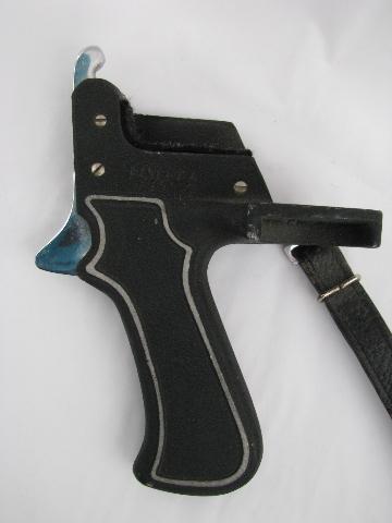 photo of vintage mid-century professional camera pistol grip, Denmark #2