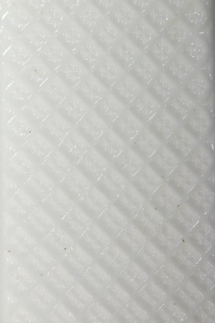 photo of vintage milk glass butter dish plate for Imperial paneled grape pattern cover #6