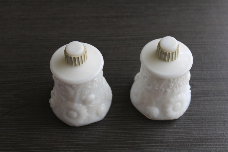 photo of vintage milk glass peg votives candle holders, pair of votive cups for wall sconces  #2