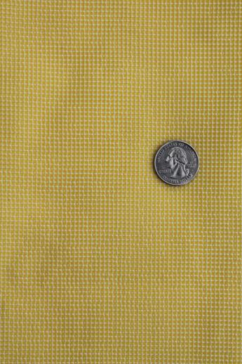 photo of vintage nylon sheer crinkle fabric, pale yellow nylon plisse for shirts or lingerie #1