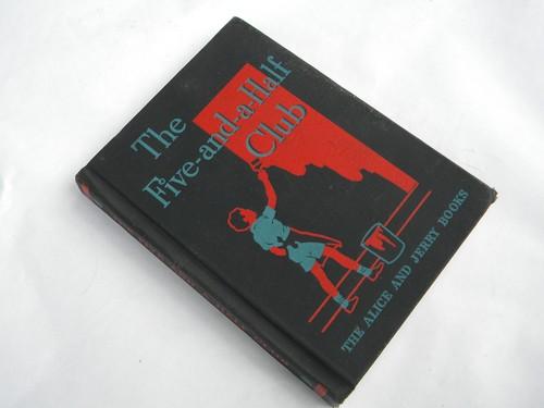 photo of vintage old 1942 child's reader The Five-and-a-Half Club color pictures #4