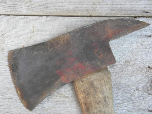 photo of vintage old Mann fireman's tool fire axe Lewistown, PA #3