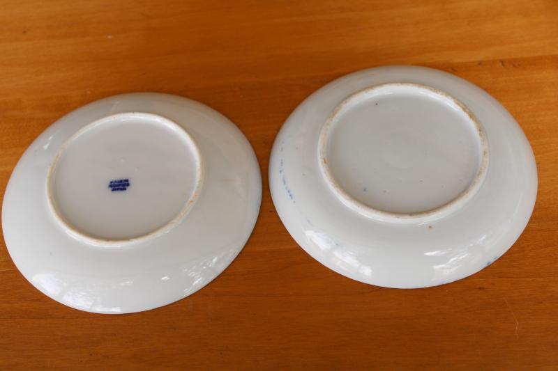 photo of vintage phoenixware hand painted china saucers cup plates Japanese porcelain, Occupied Japan #6