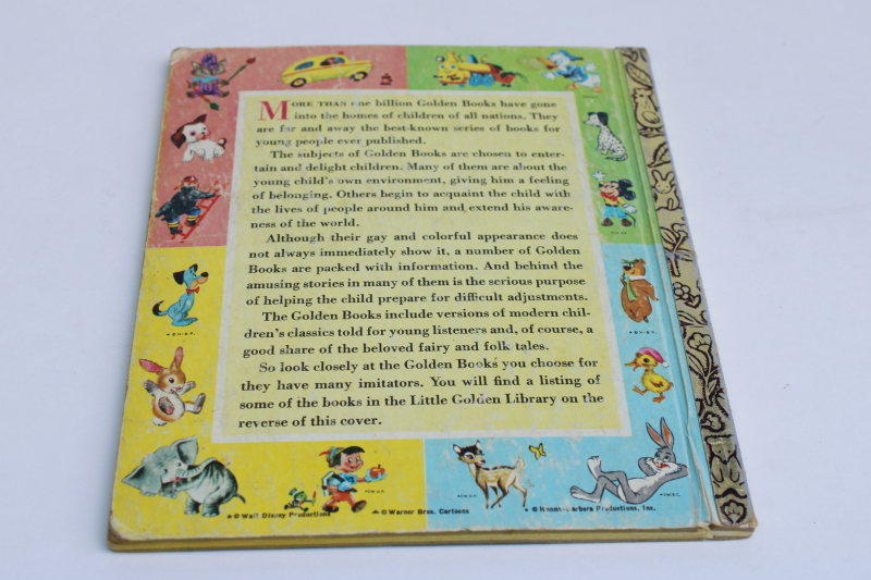 photo of vintage picture book The Little Golden ABC copyright 1951 Little Golden Book  #5
