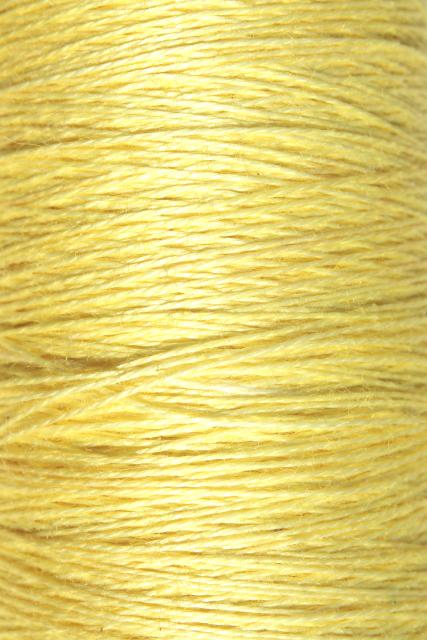 photo of vintage pure linen thread for sewing, lace making or embroidery, pale pastel colors #3