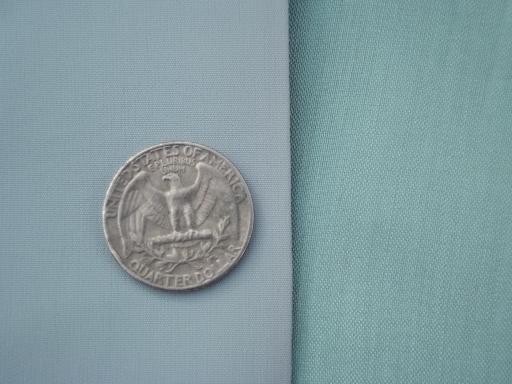 photo of vintage pure silk fabric lot, matte finish silk in soft muted colors #4