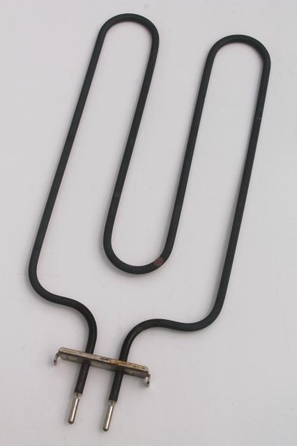 photo of vintage replacement parts Farberware Open Hearth 455ND broiler heating element & cord #2
