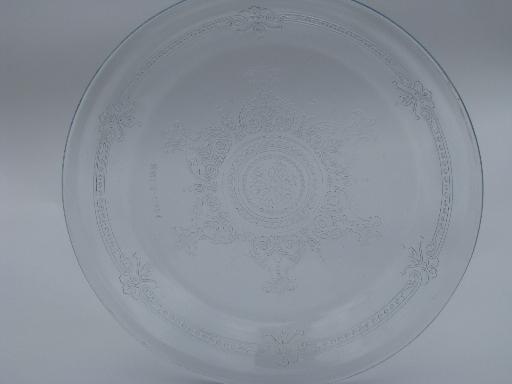 photo of vintage sapphire blue Fire-King Philbe glass pie plate and mixing bowl #3