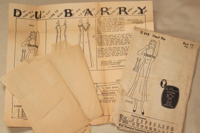 photo of vintage sewing patterns lot, 20s 30s dresses, movie star stylish gowns, fashion accessories #21