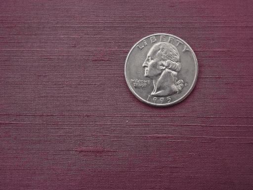 photo of vintage silk fabric, lovely old pure silk fabric in mauve #1