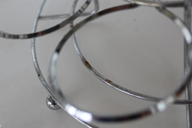 photo of vintage silver ombre color fade drinking glasses, ice bucket cocktail set in caddy #8