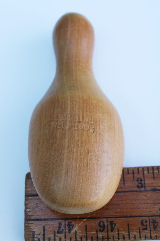 photo of vintage sock darner mender, carved wood foot form shape to fit socks toes #4