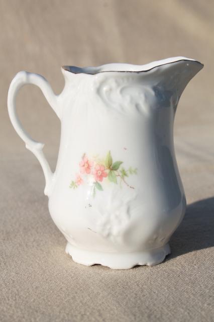 photo of vintage souvenir of Mt Hood Oregon, antique Germany china pitcher w/ landscape picture #4