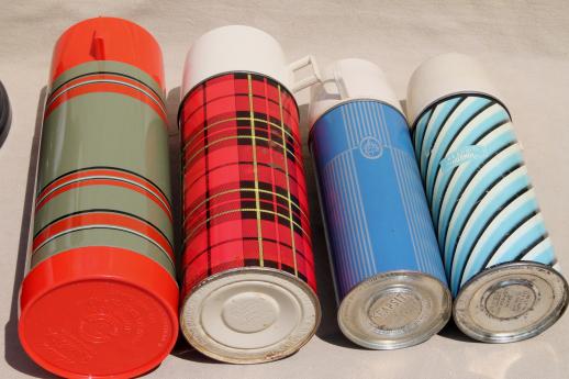 photo of vintage thermos lot, picnic jugs & thermos bottles for camping, picnics, lunch! #7