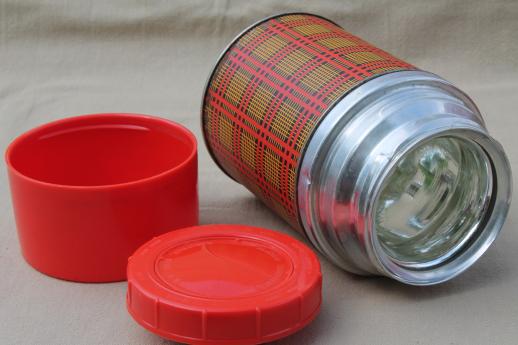 photo of vintage thermos lot, picnic jugs & thermos bottles for camping, picnics, lunch! #3