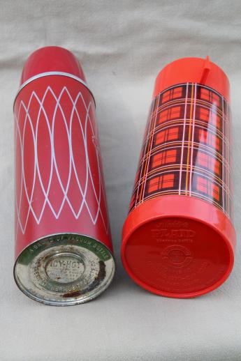 photo of vintage thermos lot, picnic jugs & thermos bottles for camping, picnics, lunch! #8