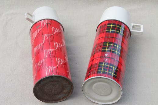 photo of vintage thermos lot, picnic jugs & thermos bottles for camping, picnics, lunch! #12