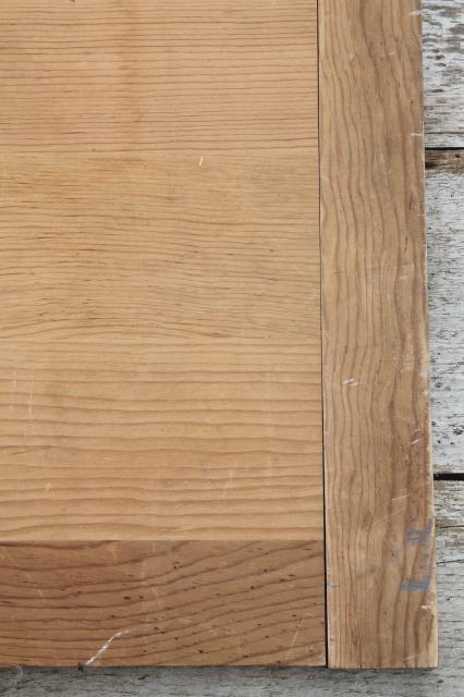 photo of vintage wood kitchen cutting board, big old wooden dough board, bread board #8