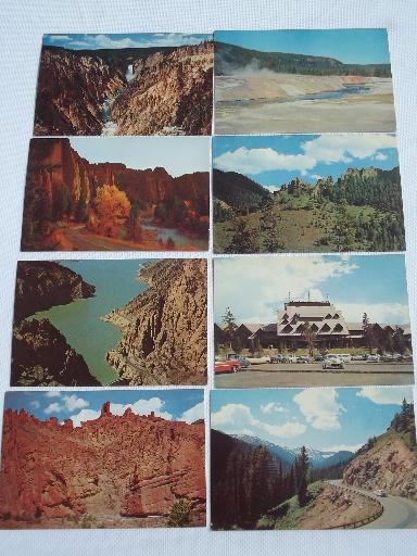 photo of western road trip travel photo tourist souvenir postcards, vintage 50s, 60s, 70s #3