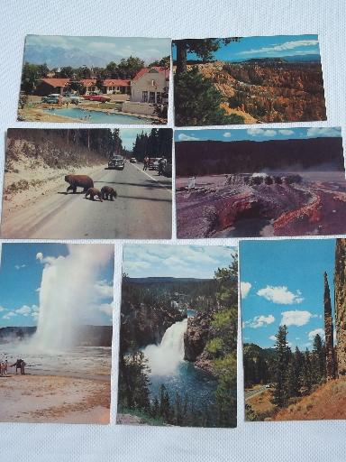 photo of western road trip travel photo tourist souvenir postcards, vintage 50s, 60s, 70s #4