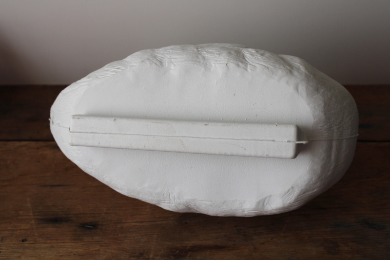 photo of white swan floating plastic pond decor, lifelike decoy yard lawn ornament  #3