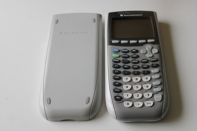 photo of working Texas Instruments TI 84 Plus silver edition graphing calculator  #3