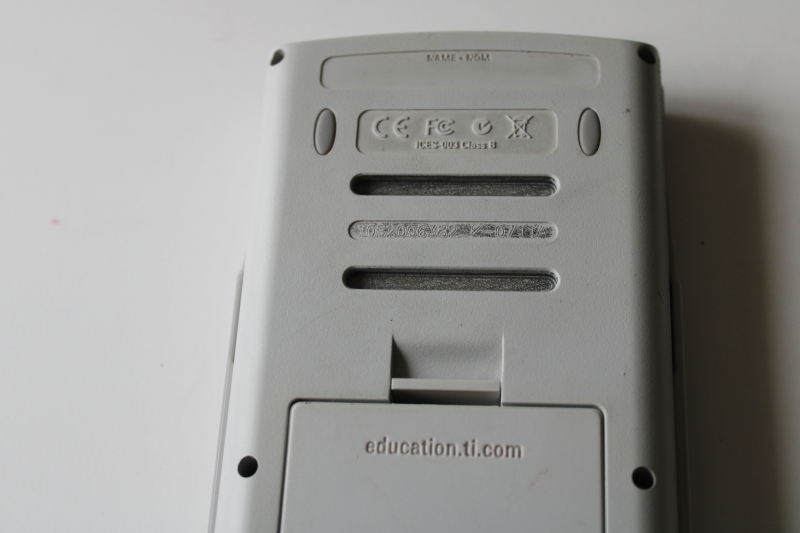 photo of working Texas Instruments TI 84 Plus silver edition graphing calculator  #7