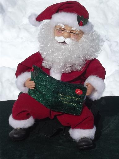 photo of working animated Santa doll reads entire Night Before Christmas story  #5